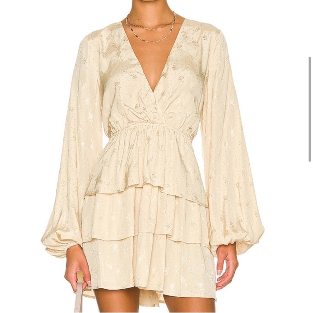 Tularosa Violette Dress In Khaki